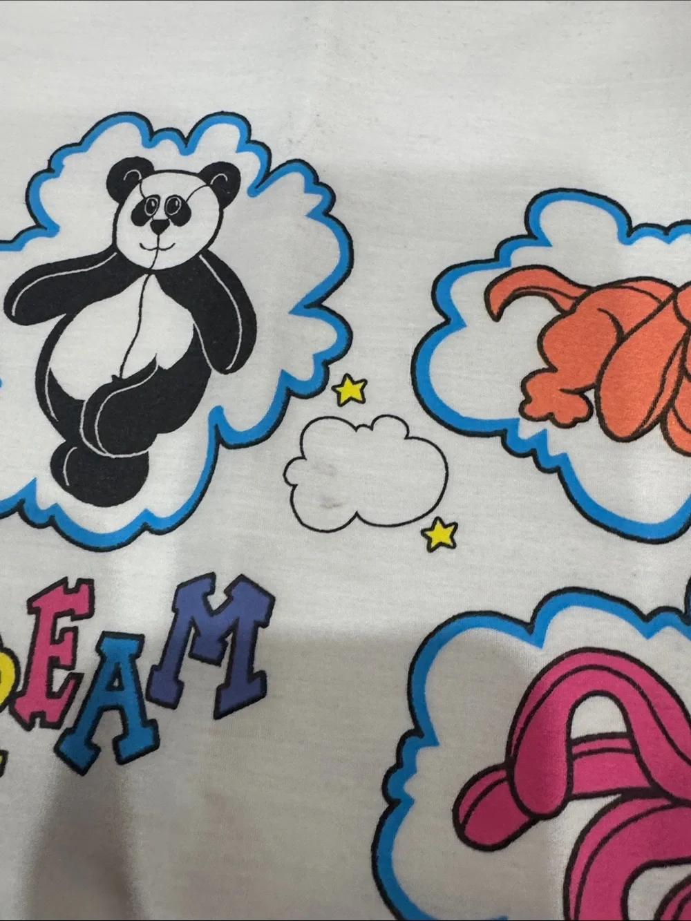 Vintage 90s “I Dream of Beanie” Pillowcase with Beanie Babies